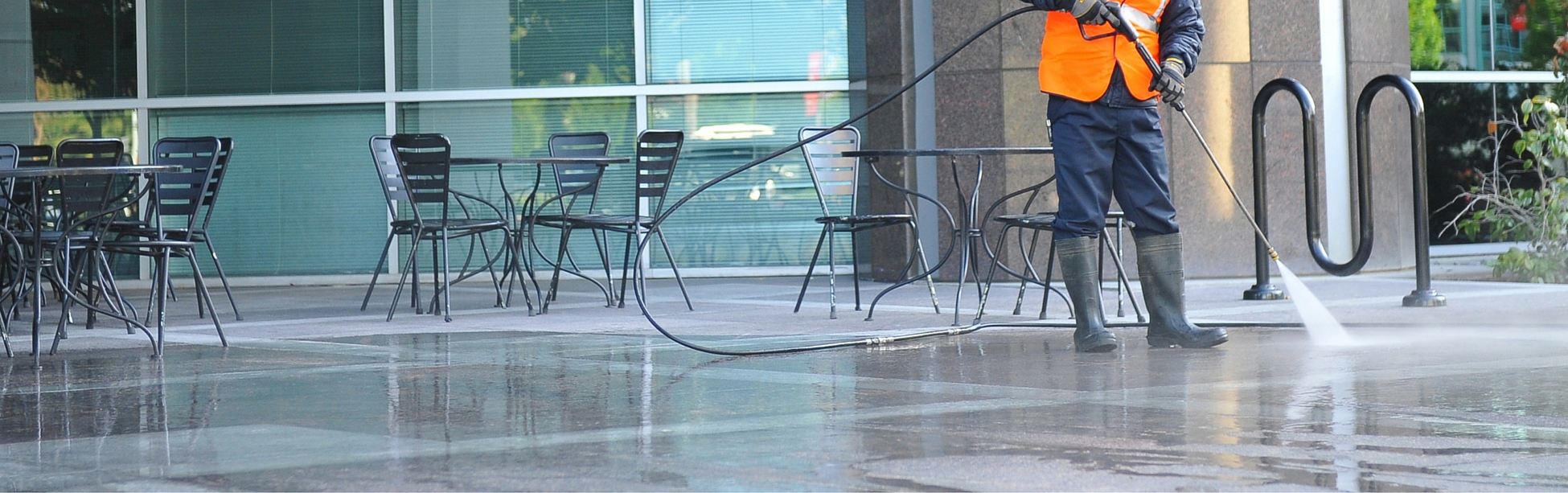 Pressure washing